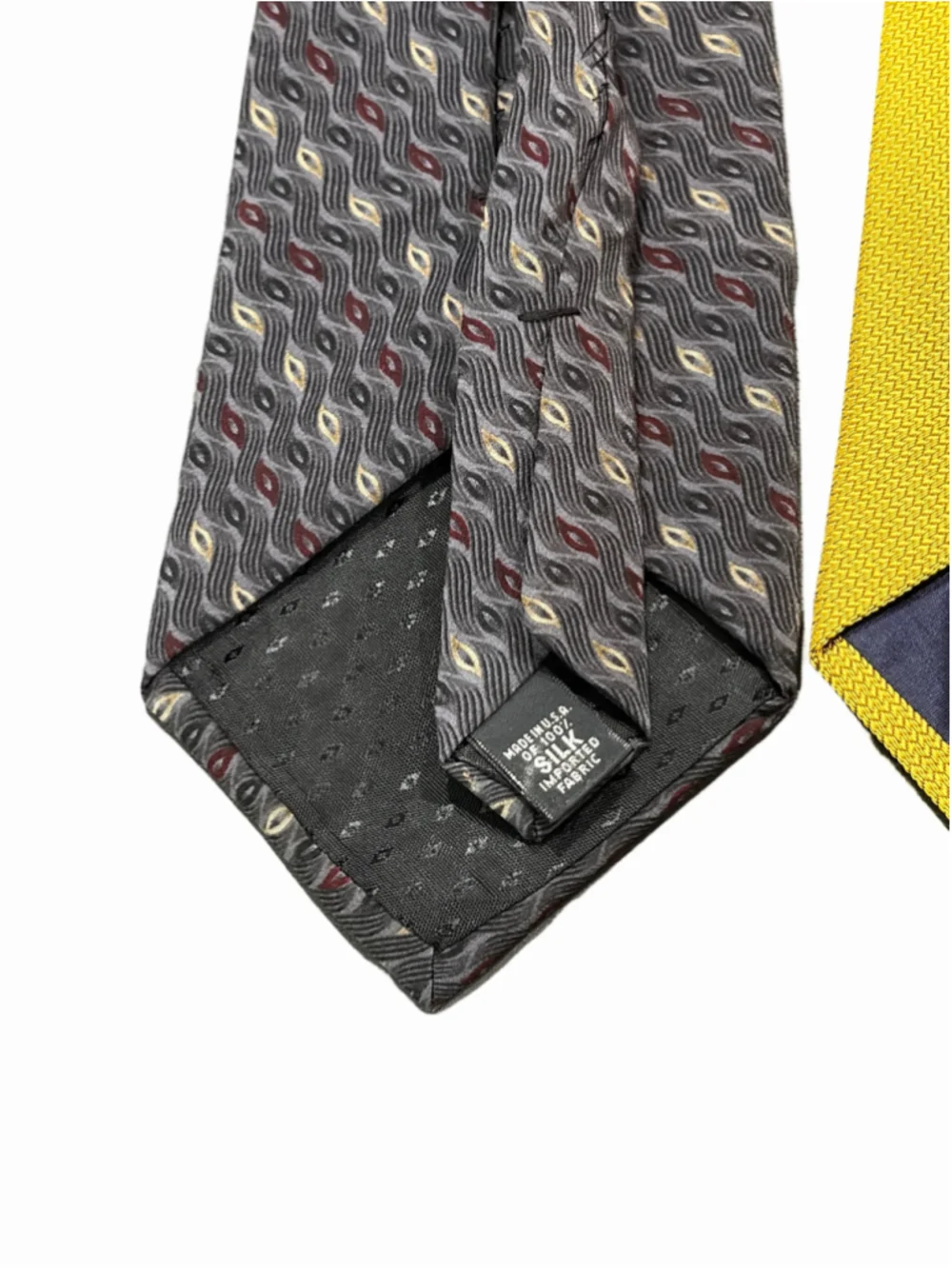 Vintage Men's Silk Tie Lot (5) - Polo Ralph Lauren, Bill Blass, Villa Bugatti